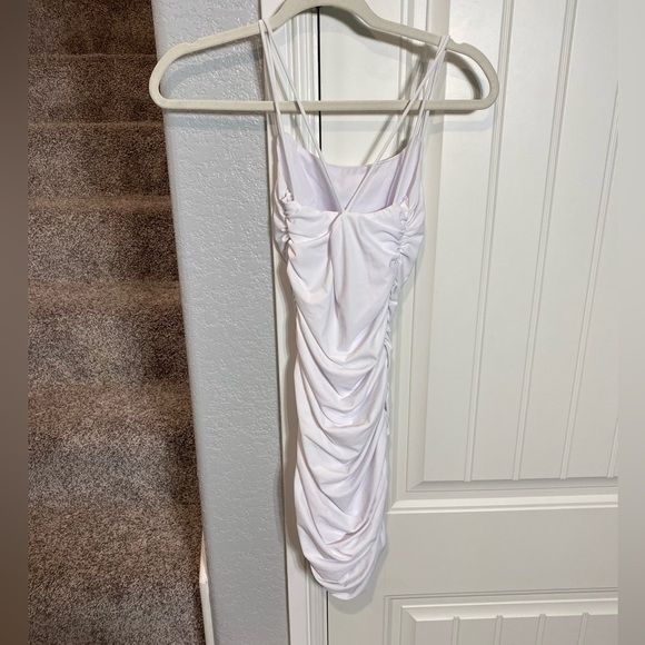 Lisa Ruched Mini Dress in White
superdown - Picture 7 of 8